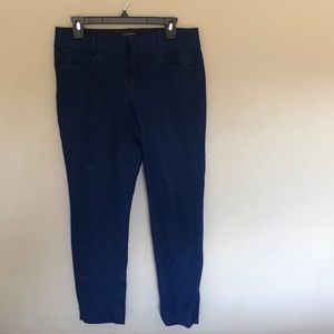 Navy women’s ankle length trouser